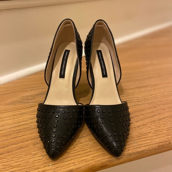 French Connection vegan studded heels - Picture 4 of 4